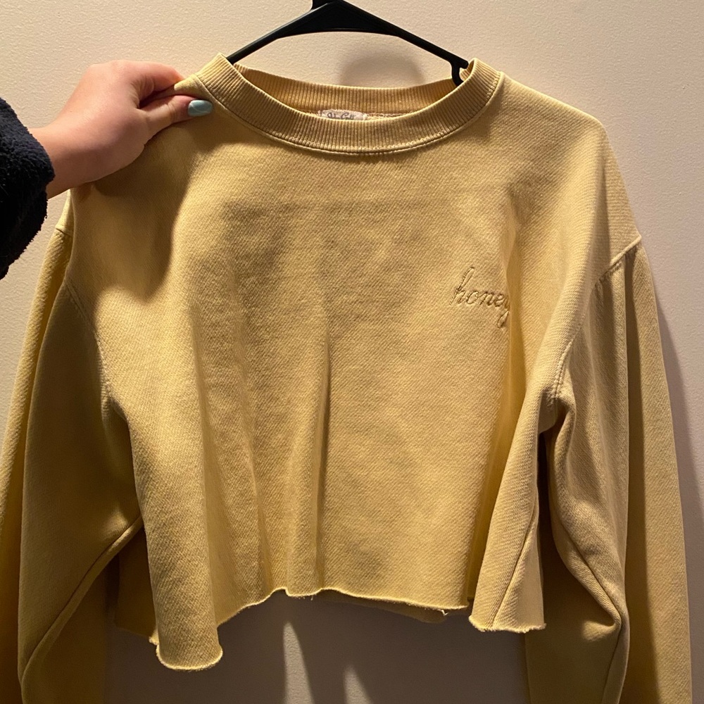 Pacsun “Honey” Pull-over Sweatshirt